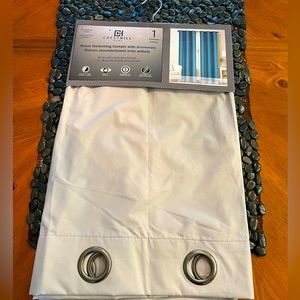 CRESTHILL Grey Curtain w/Grommet (1 Panel)